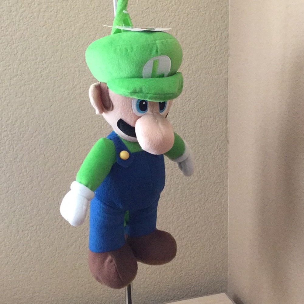 Super Mario plush backpack 17”